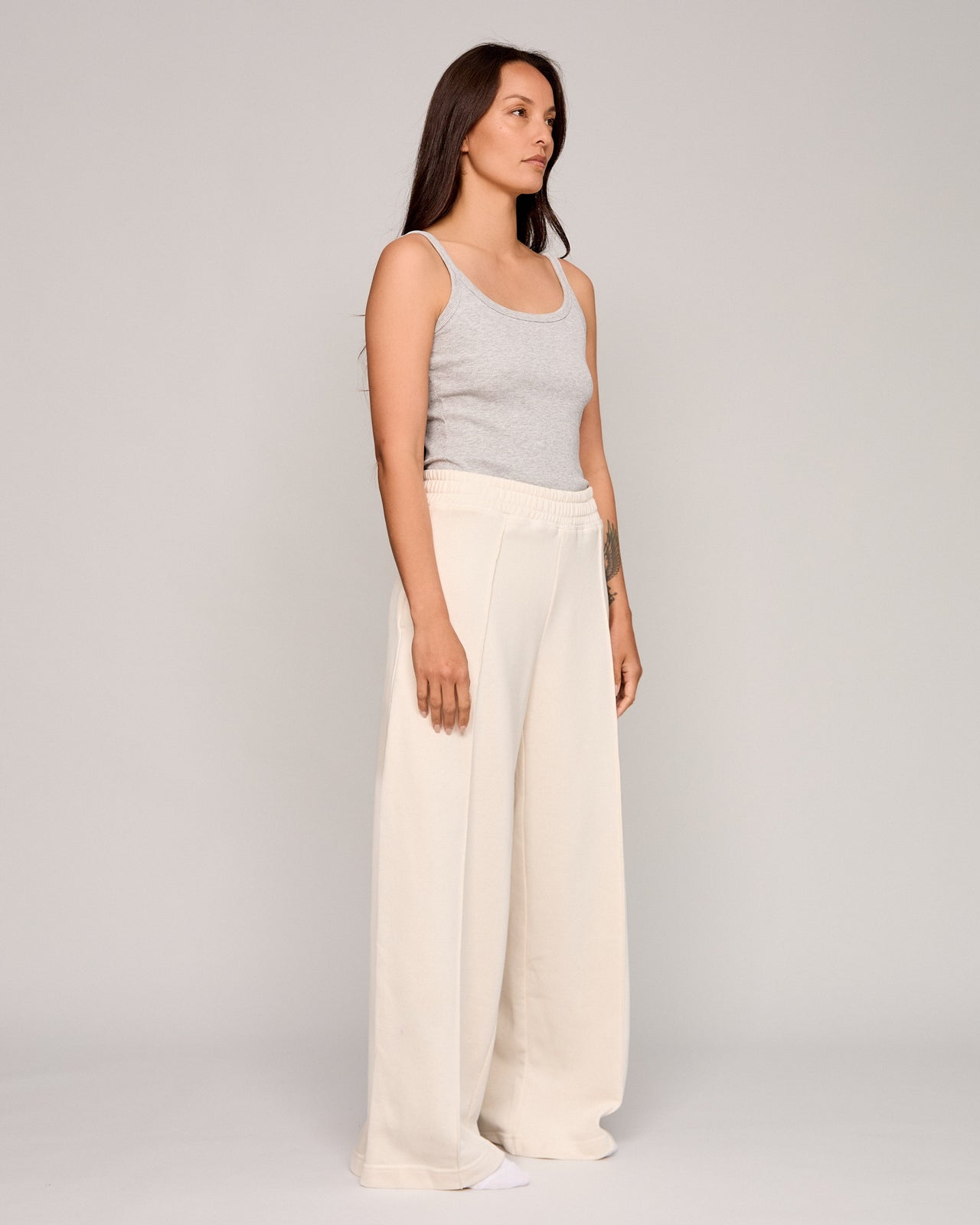 Ladies Wide Leg Trackpants