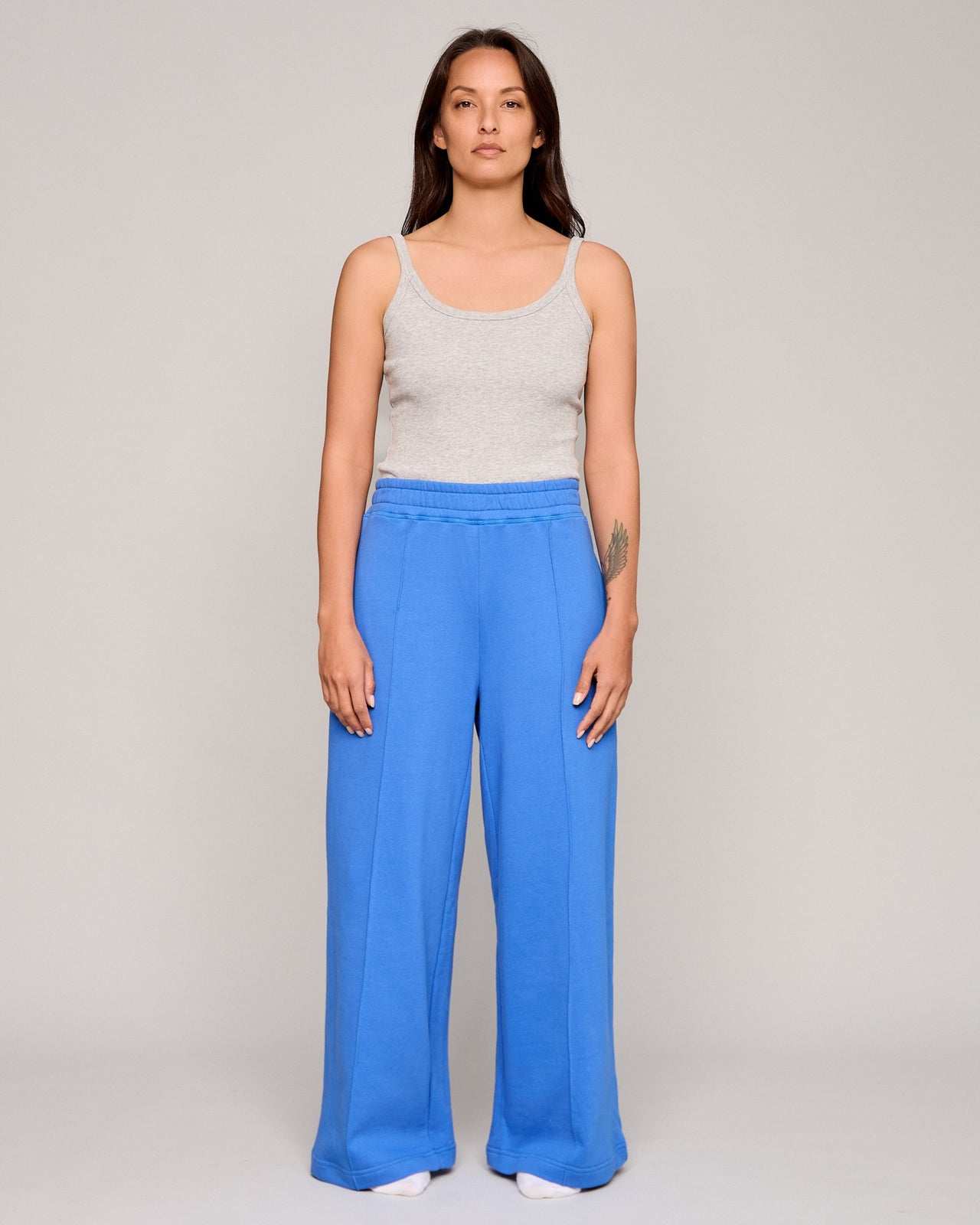 Ladies Wide Leg Trackpants