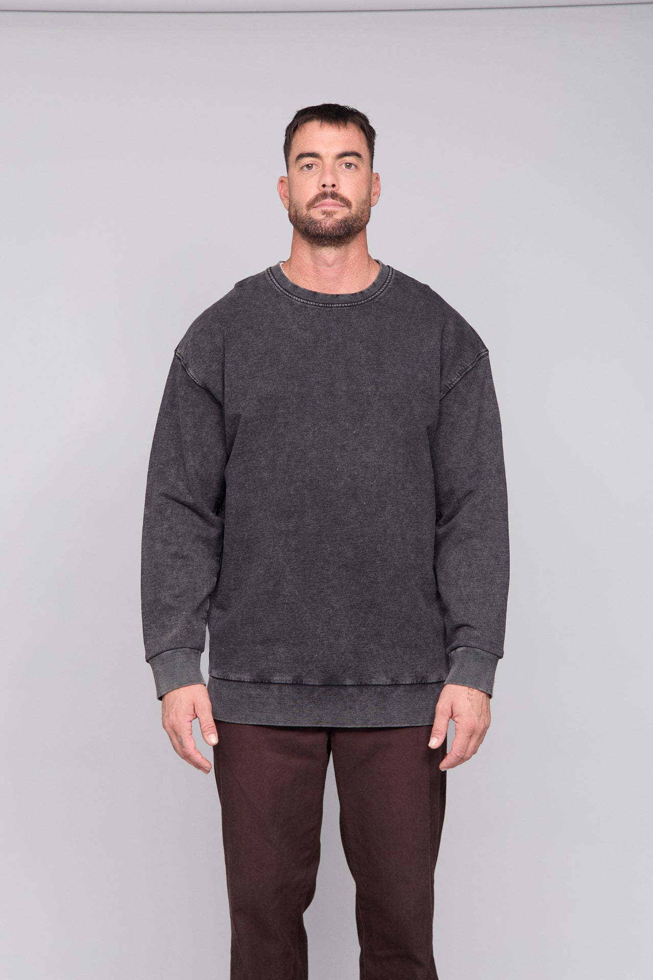 Mens Slouch Sweater